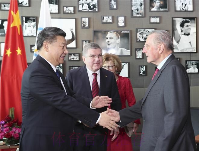 习近平会见国际奥委会主席考文垂和终身名誉主席巴赫